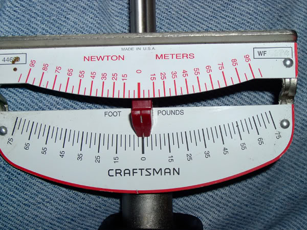 Craftsman beam store torque wrench